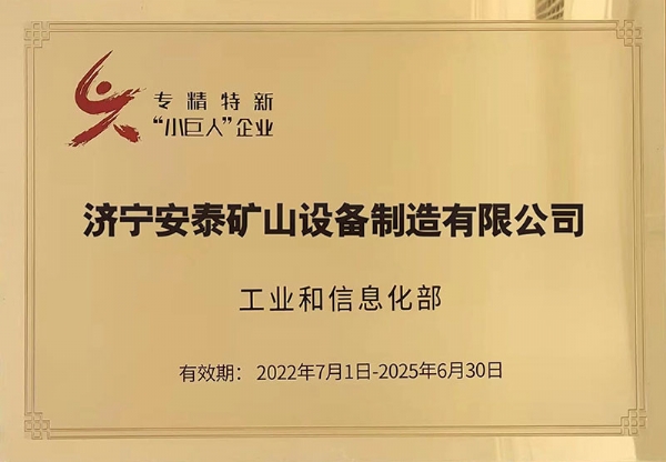 專精特新“小巨人”企業(yè)